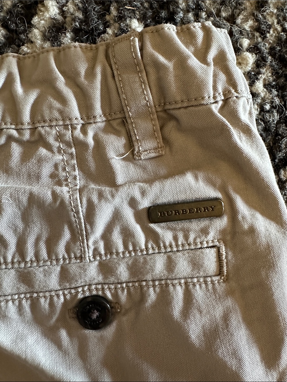 Burberry Children Khaki Pants - Picture 3 of 4